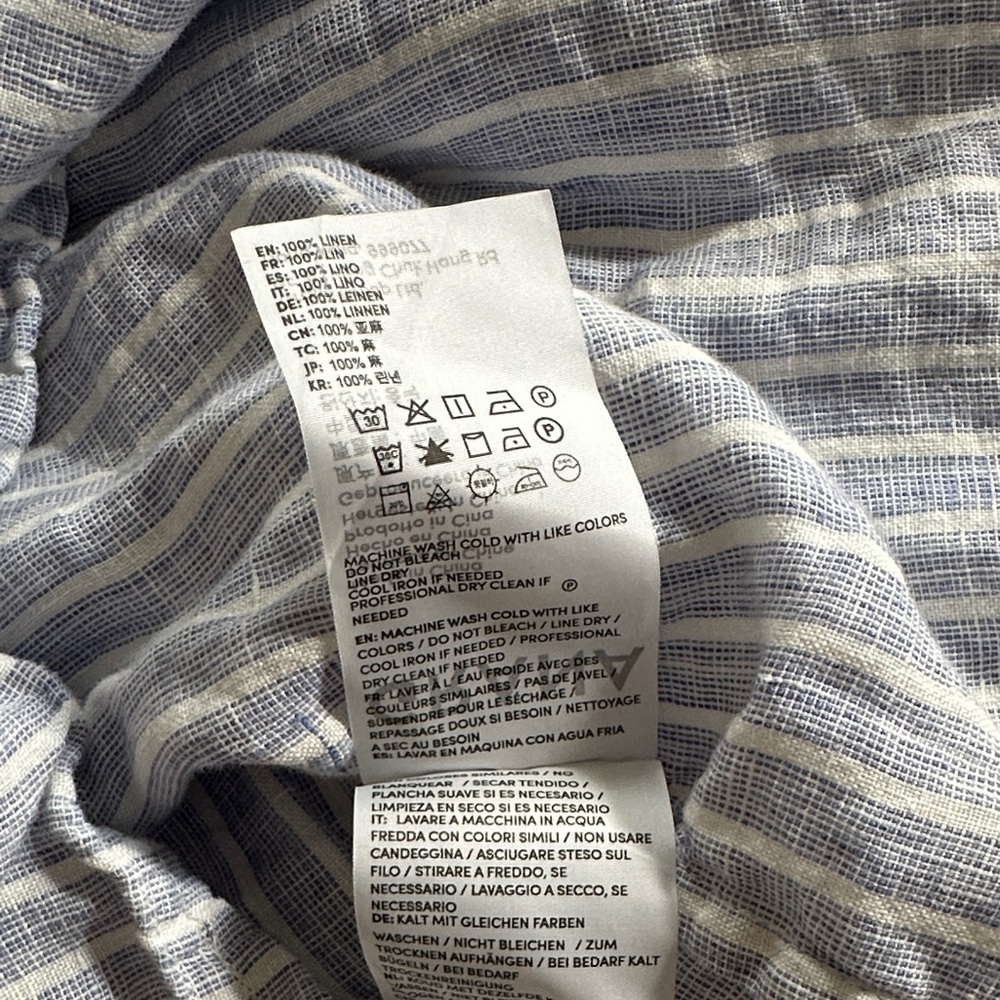 Striped Linen Tank - Picture 4 of 4